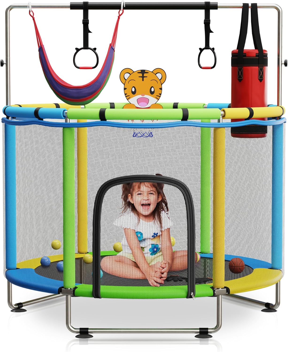 KickStart 6-in-1 Toddler Trampoline