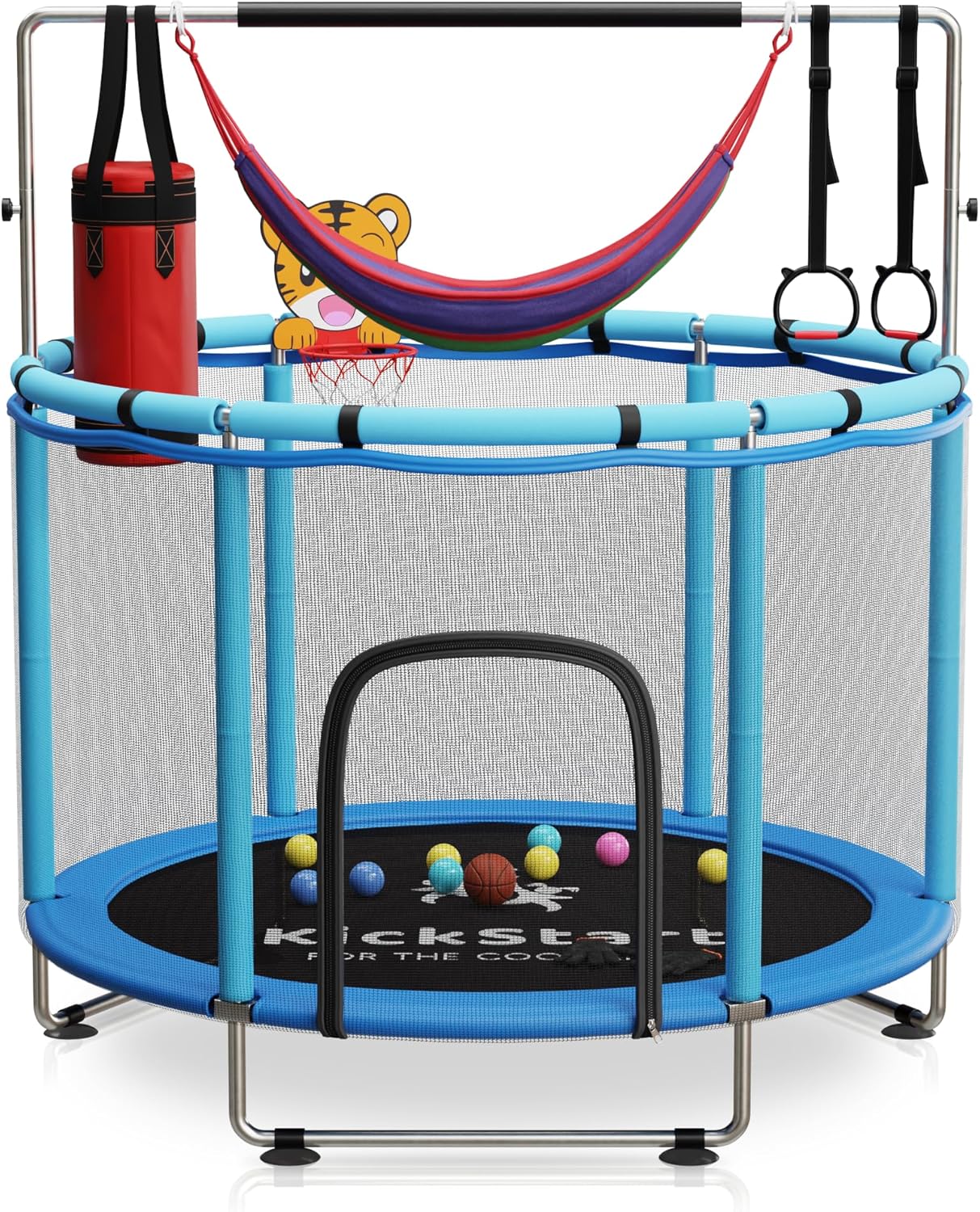KickStart 6-in-1 Toddler Trampoline