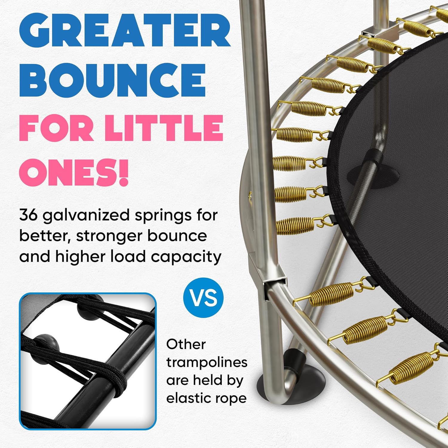 KickStart 6-in-1 Toddler Trampoline